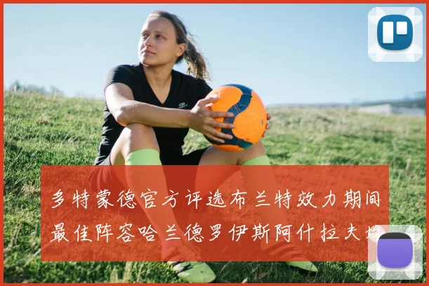多特蒙德官方评选布兰特效力期间最佳阵容哈兰德罗伊斯阿什拉夫均入选